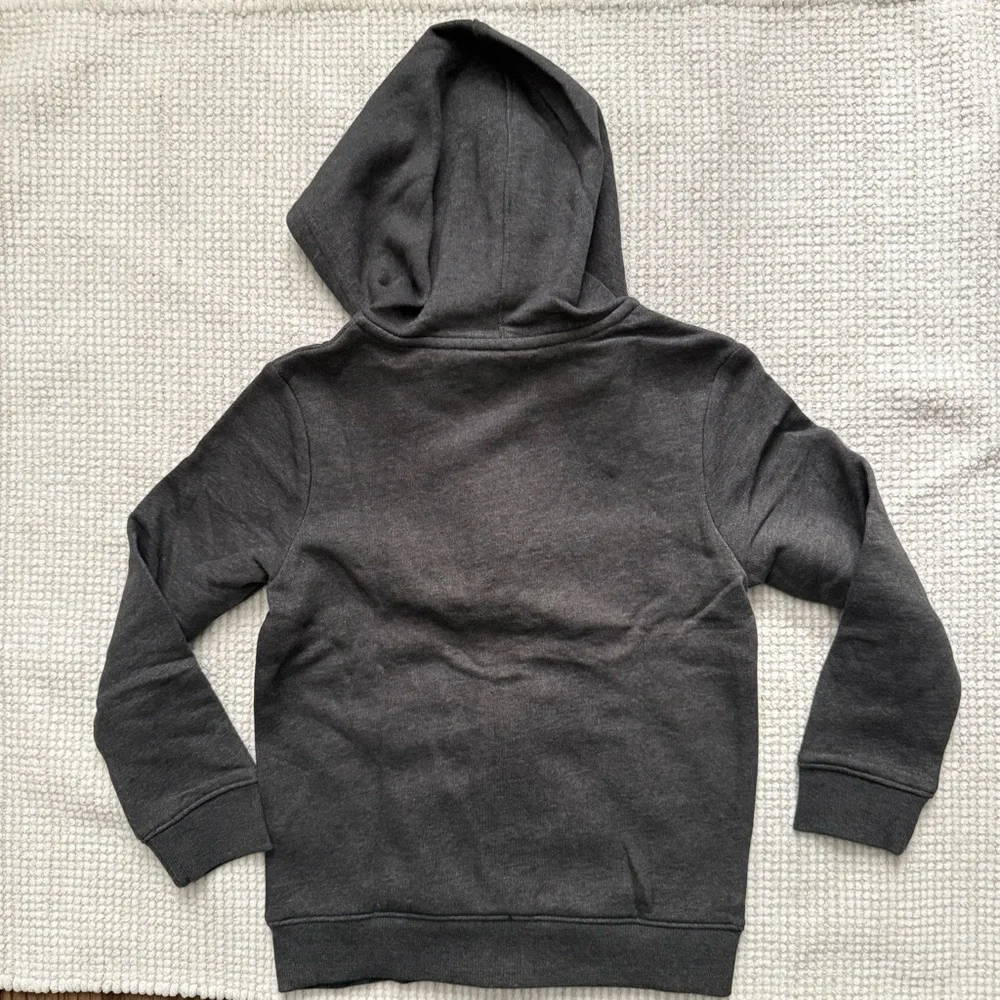 CAT & JACK Dark Gray Zip Up Hoodie NWT - Size 5T - Picture 3 of 4